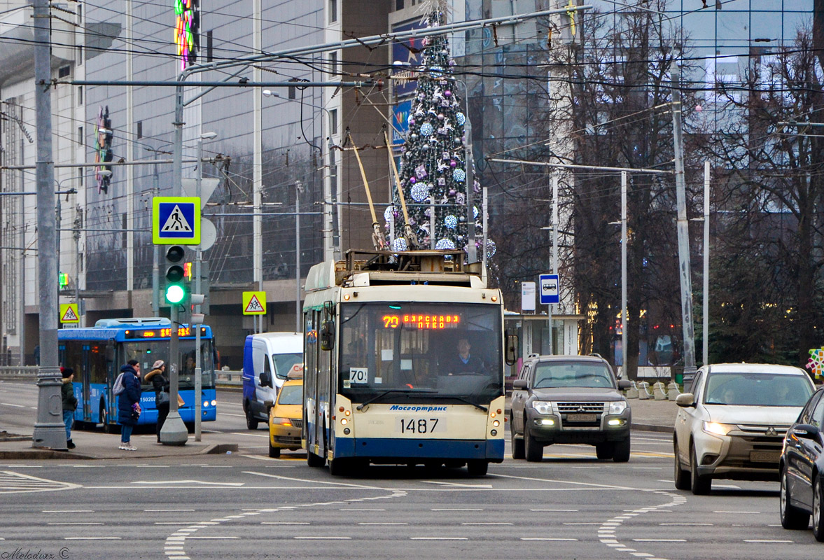 Москва, Тролза-5265.00 «Мегаполис» № 1487