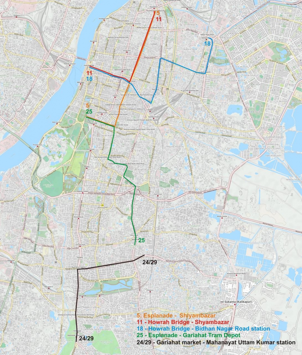 Kolkata — Maps