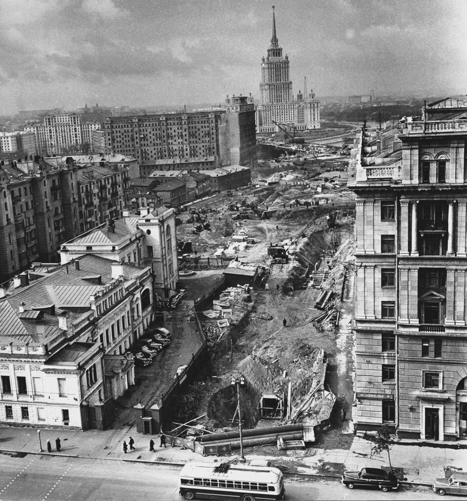 Москва — Исторические фотографии — Трамвай и Троллейбус (1946-1991)