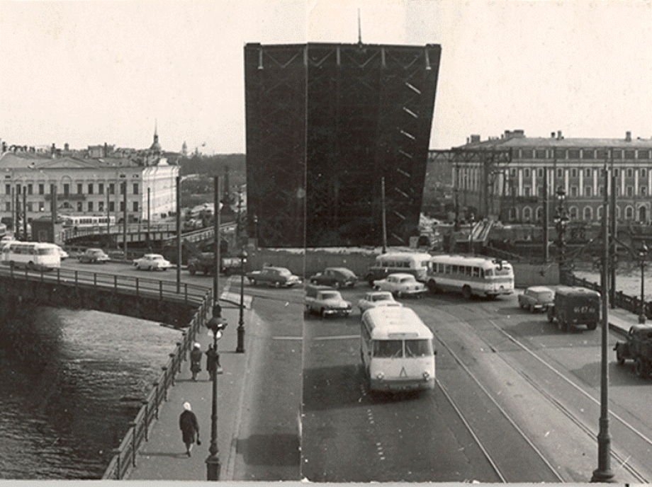 Petrohrad — Bridges; Petrohrad — Historic Photos of Tramway Infrastructure