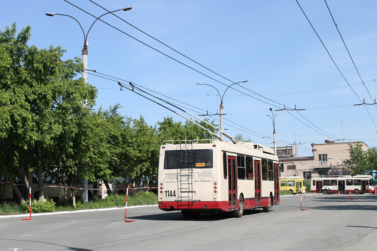 Челябинск, ЛиАЗ-5280 (ВЗТМ) № 1144; Челябинск — Конкурсы профессионального мастерства водителей троллейбуса