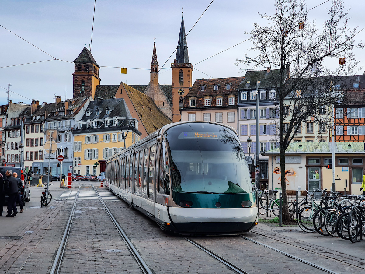 Strasbourg, Bombardier Eurotram (Flexity Outlook) № 1053