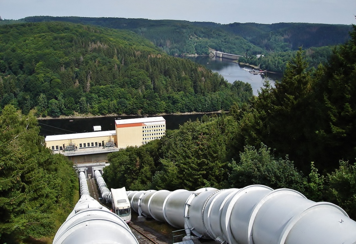 Wendefurth — Track and technology of the funicular • Strecke und Technik der Standseilbahn
