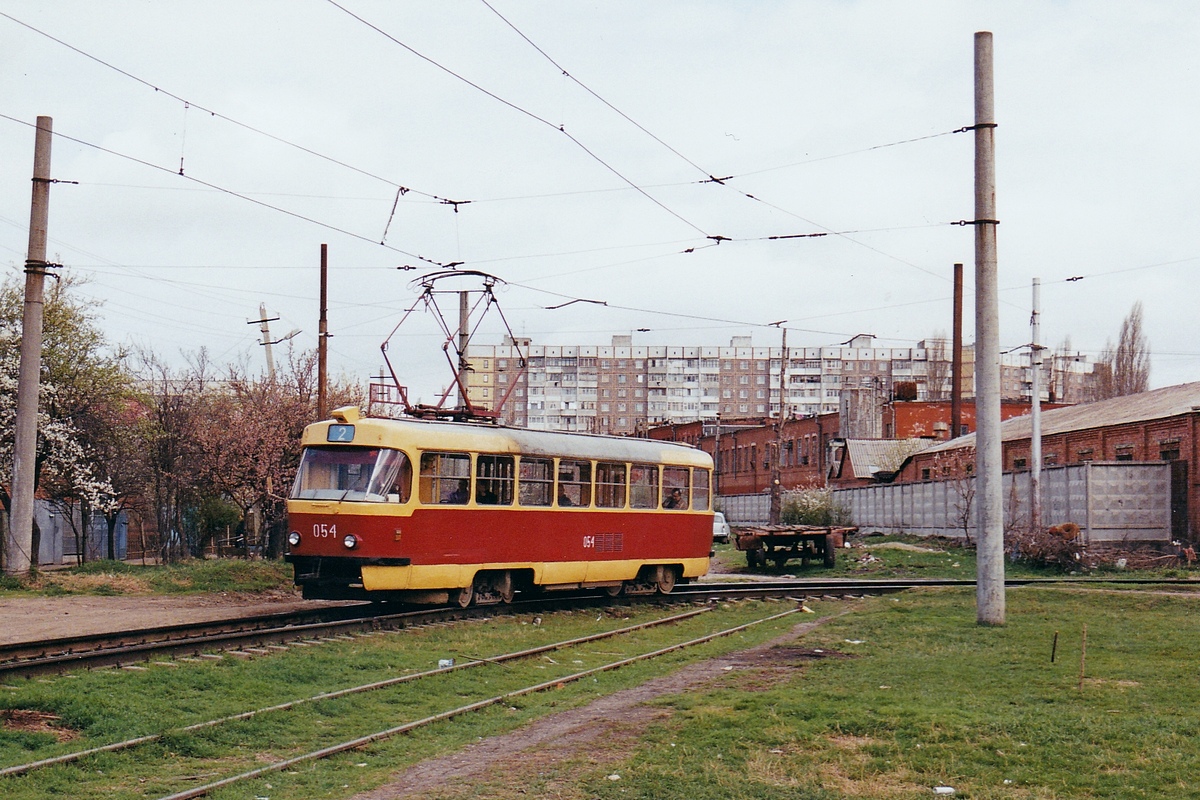 Краснодар, Tatra T3SU № 054