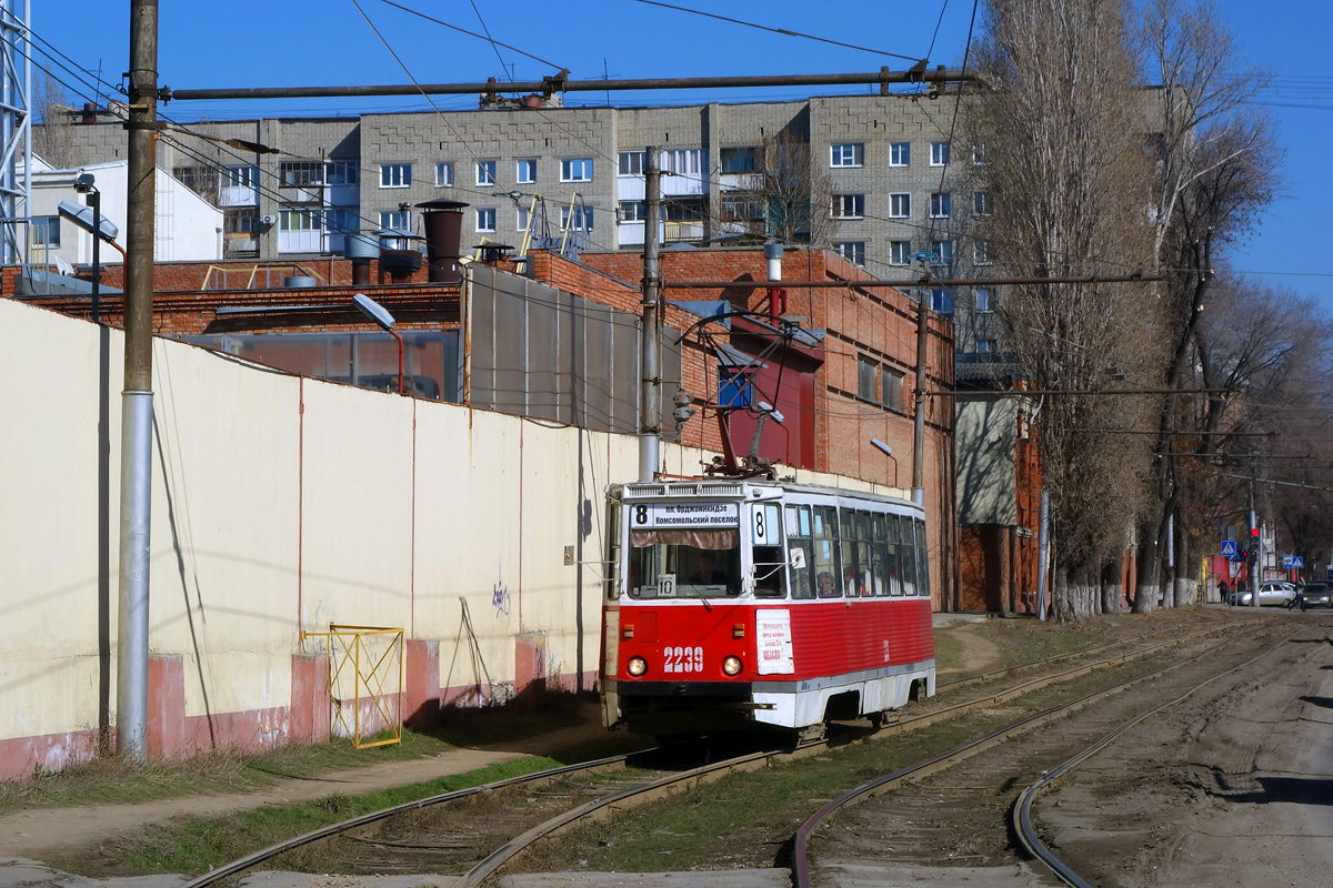 Саратов, 71-605 (КТМ-5М3) № 2239