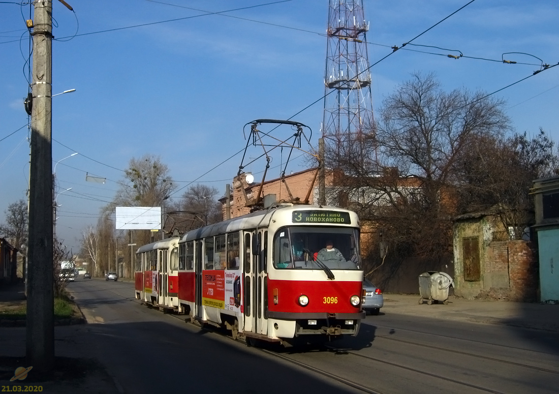 Харьков, Tatra T3SUCS № 3096