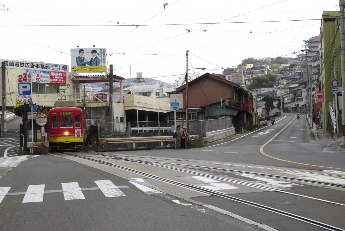 Нагасаки, Nippon Sharyō № 361; Нагасаки — Трамвайные линии и инфраструктура