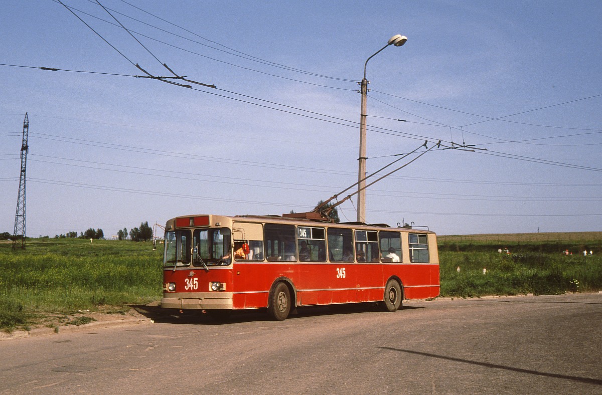 Алчевск, ЗиУ-682В-012 [В0А] № 345; Алчевск — Старые фотографии