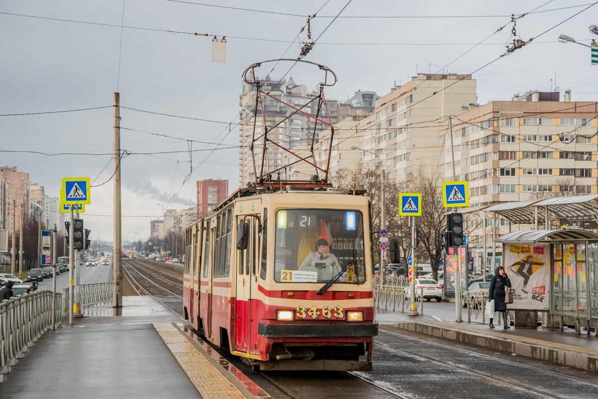 Санкт-Петербург, ЛВС-86К-М № 3463