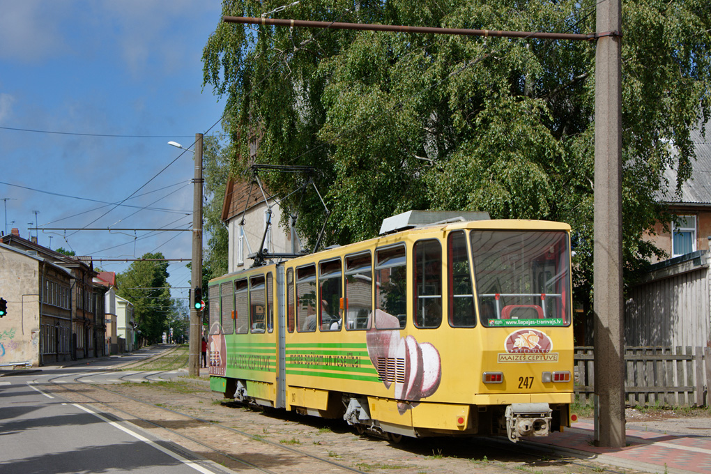 Лиепая, Tatra KT4D № 247