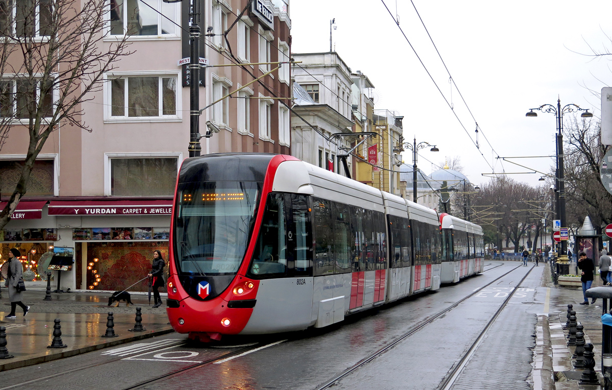 Istanbul, Alstom Citadis 304 č. 802