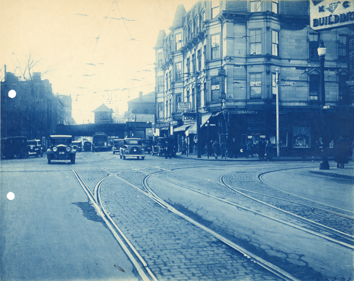 Бостон — Метрополитен — Исторические фотографии; Бостон — Старые фотографии — Трамвай