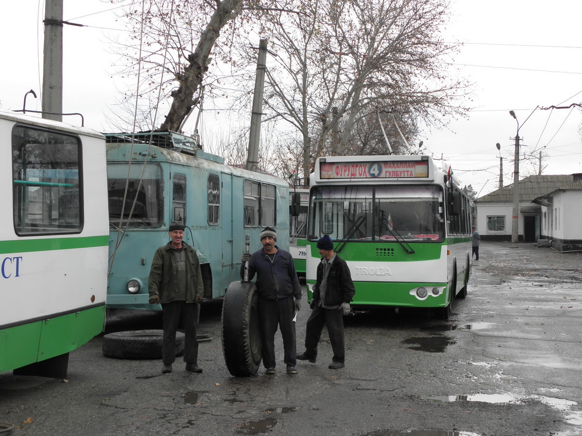 Душанбе, КТГ-1 № 32; Душанбе — Работники электротранспорта