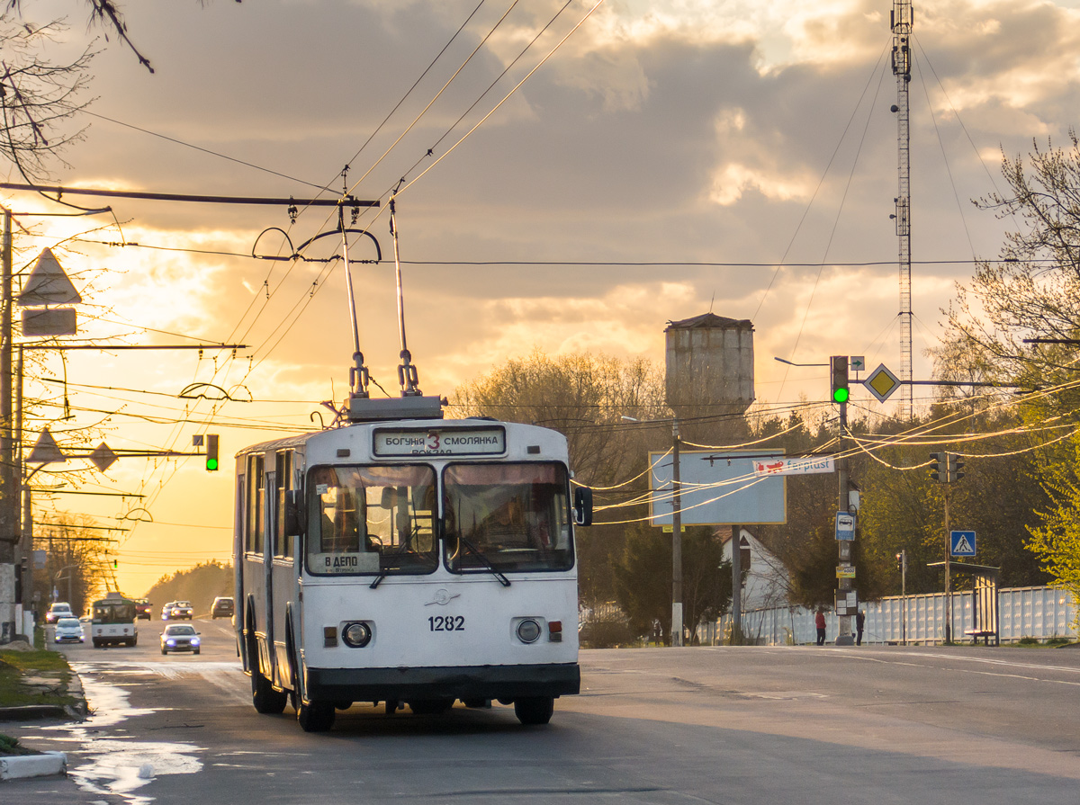 Житомир, ЗиУ-682В-012 [В0А] № 1282; Житомир — Транспорт Житомира в режиме карантина