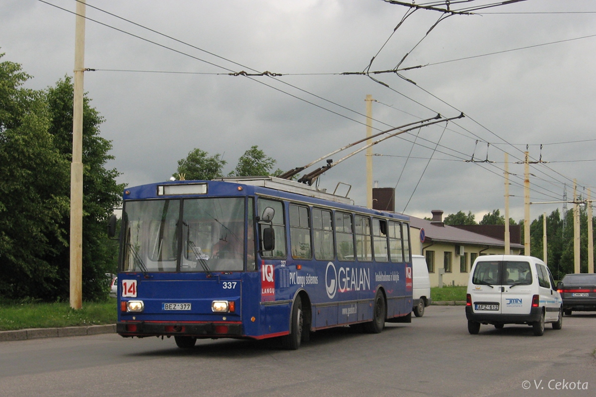 Каунас, Škoda 14Tr13/6 № 337
