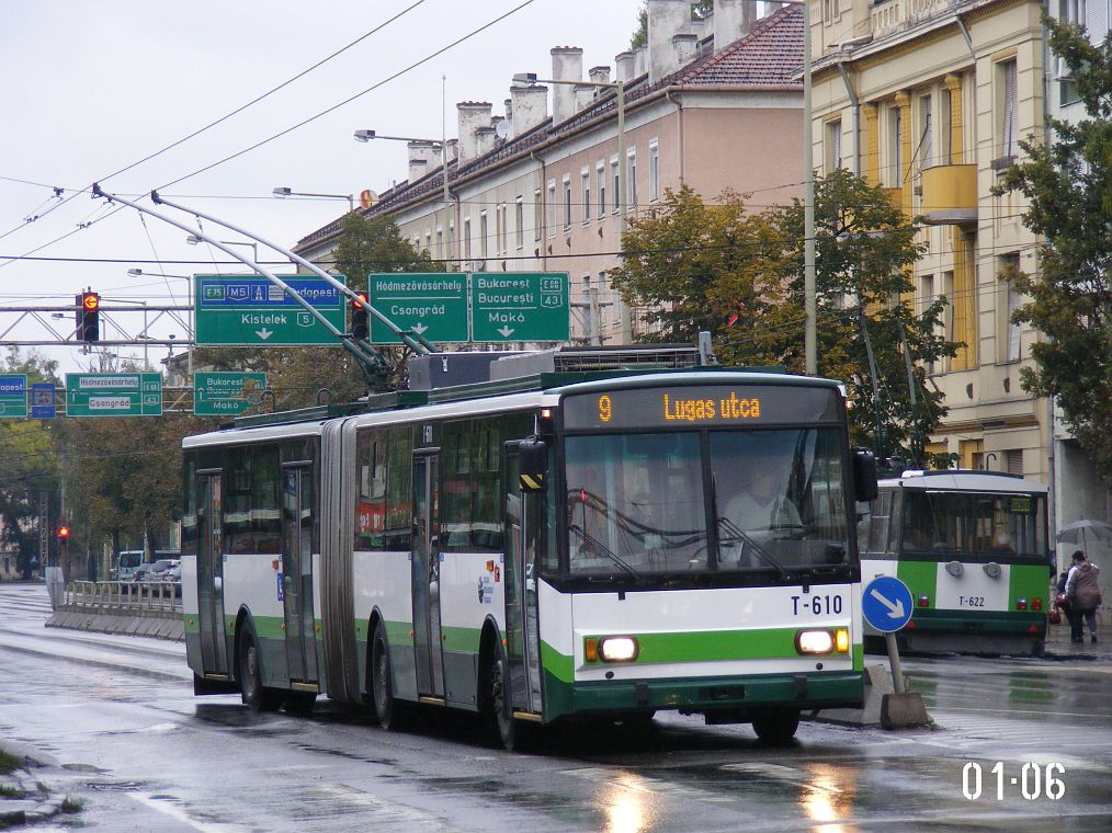 Szeged, Škoda 15Tr03/6 nr. T-610