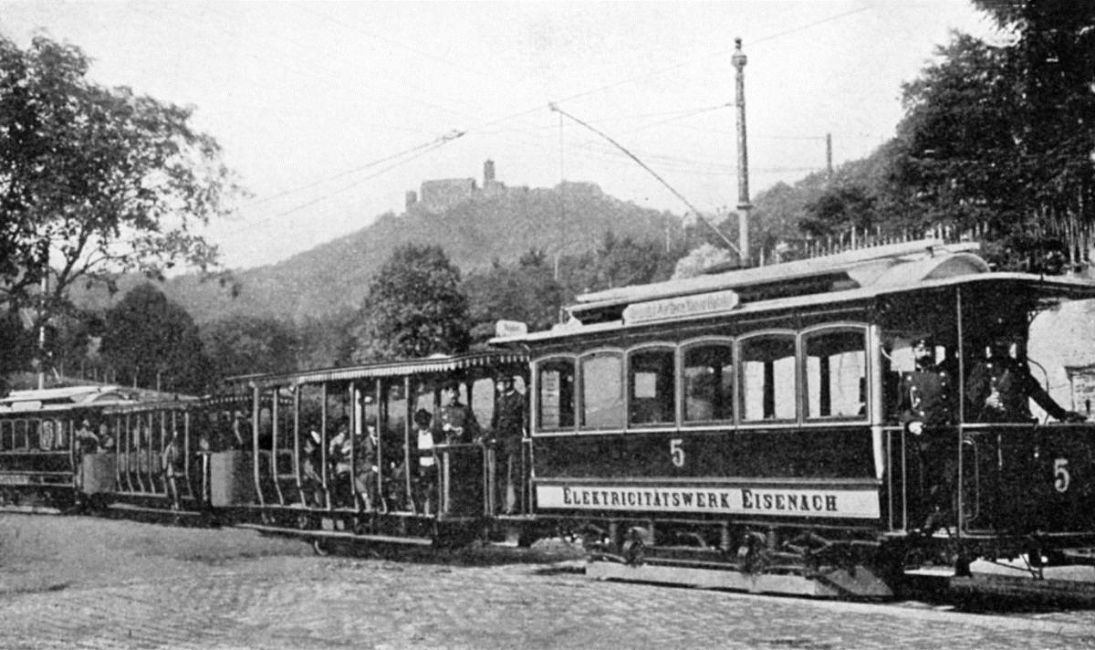 Eisenach, Herbrand/AEG 2-axle motor car Nr 5; Eisenach — Old photos • Alte Fotos