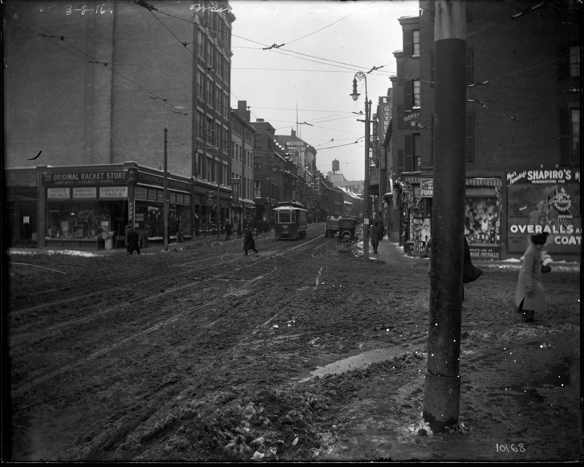 Бостон, Stephenson West End Type 3 № 1432; Бостон — Старые фотографии — Трамвай
