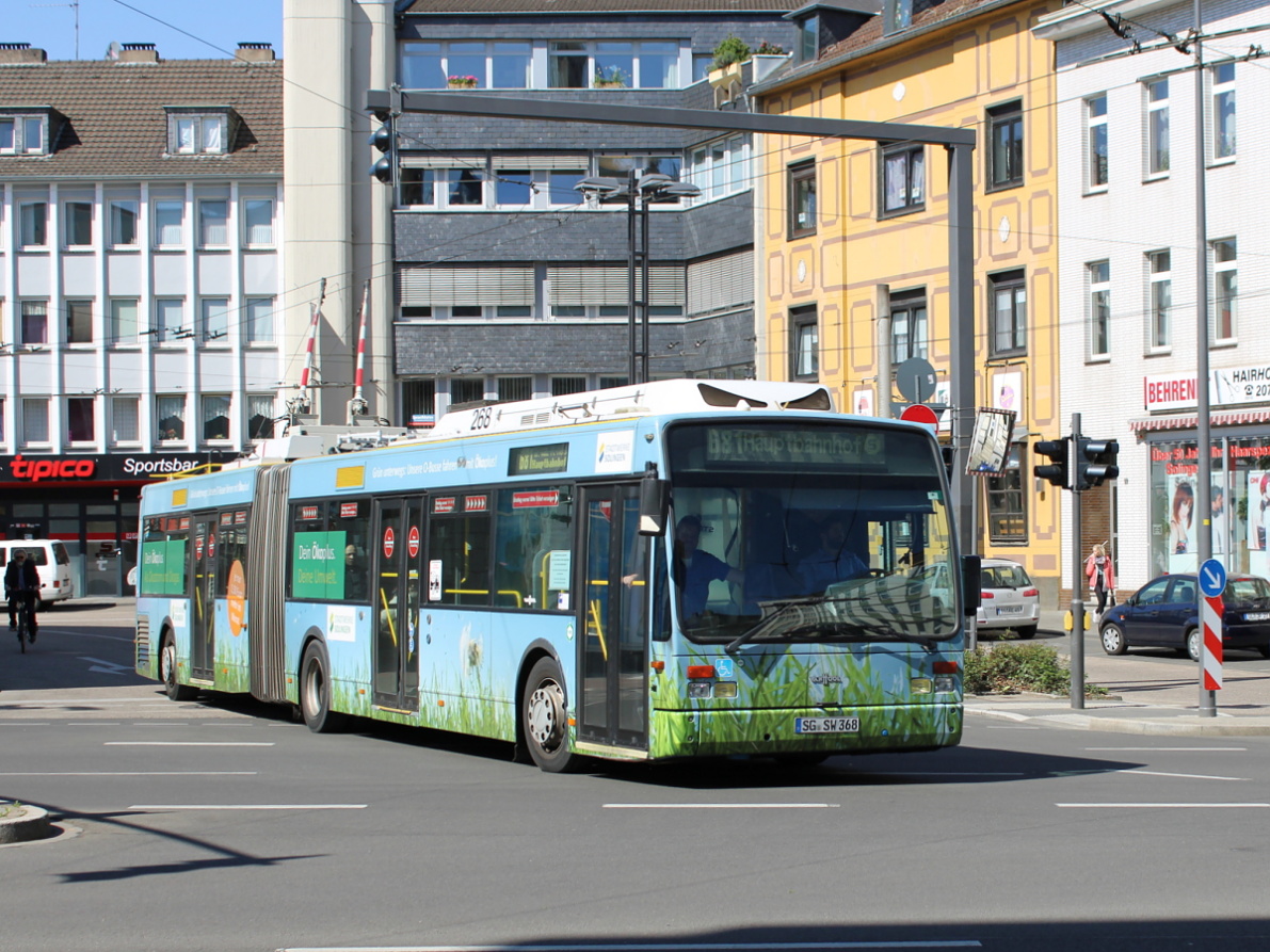 Solingen, Van Hool AG 300T № 268