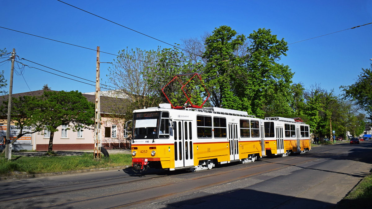 Будапешт, Tatra T5C5K2 № 4257; Будапешт, Tatra T5C5K2 № 4240