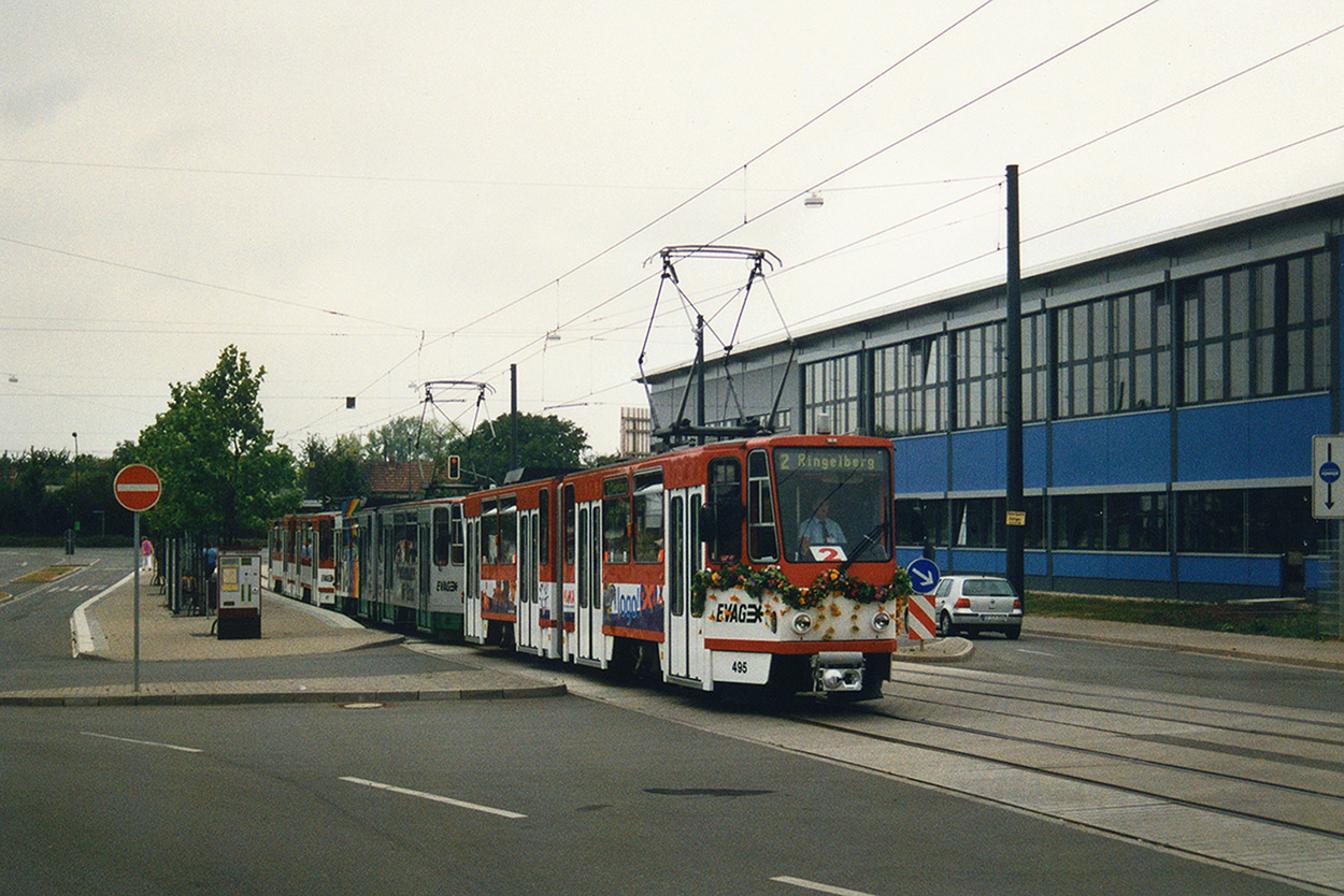 Эрфурт, Tatra KT4DM № 495