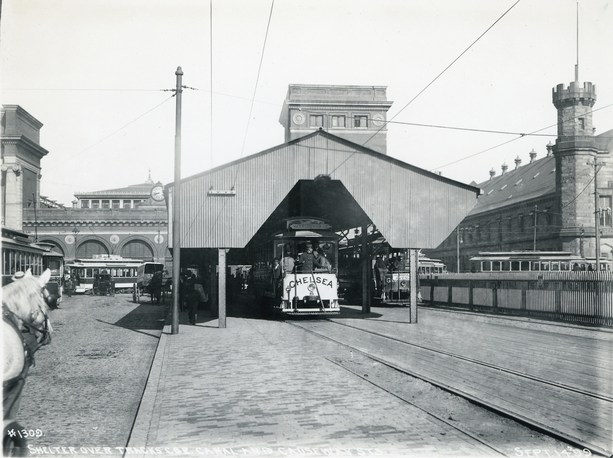 Boston, St. Louis West End Type 3 nr. 6; Boston — Old Photos — Street Railroads