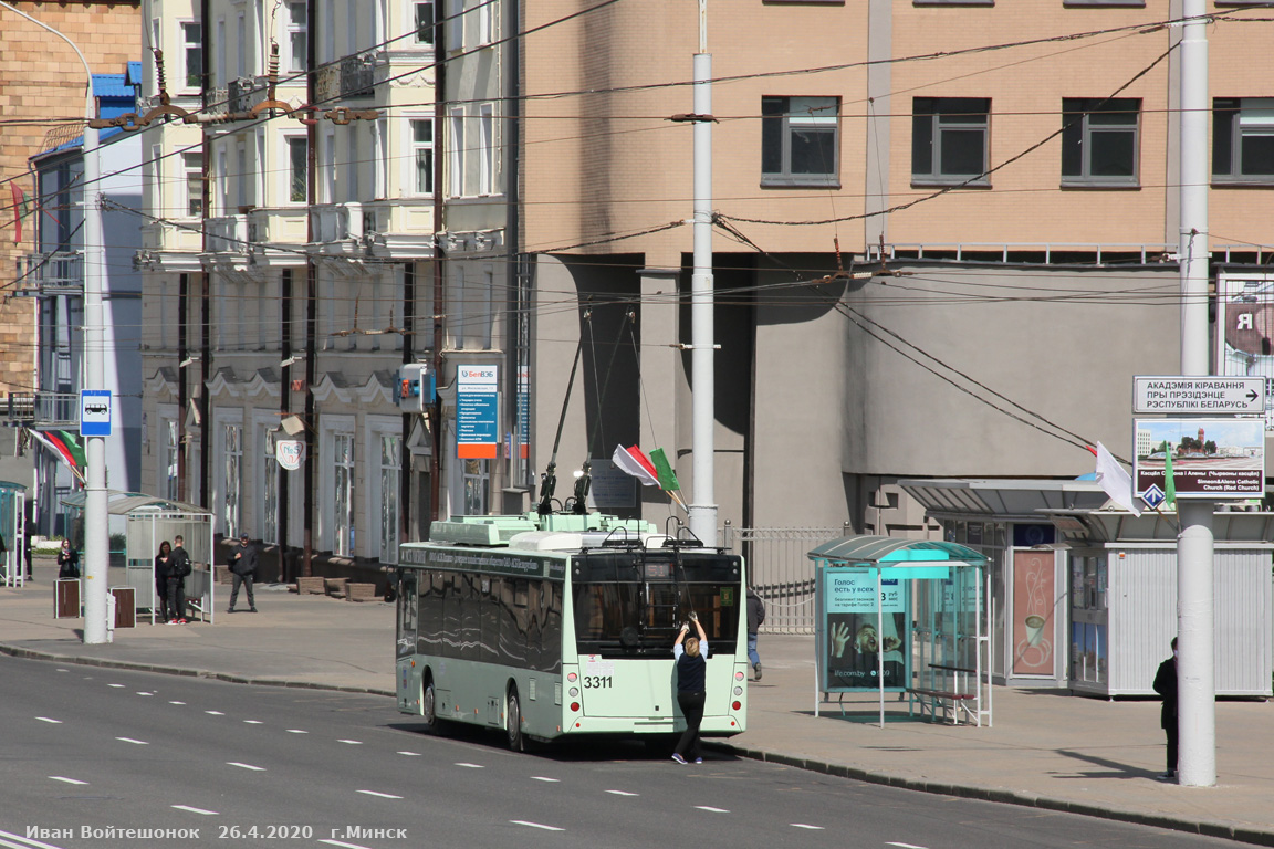 Минск, МАЗ-203Т70 № 3311; Минск — Троллейбусные линии
