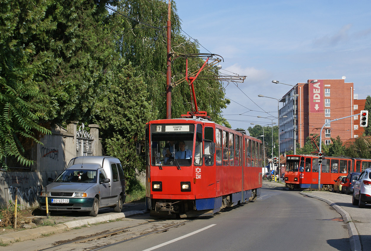 Белград, Tatra KT4YU № 2341