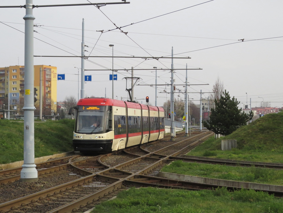 Гданьск, PESA Swing 120NaG № 1014; Гданьск — Трамвайные линии и инфраструктура