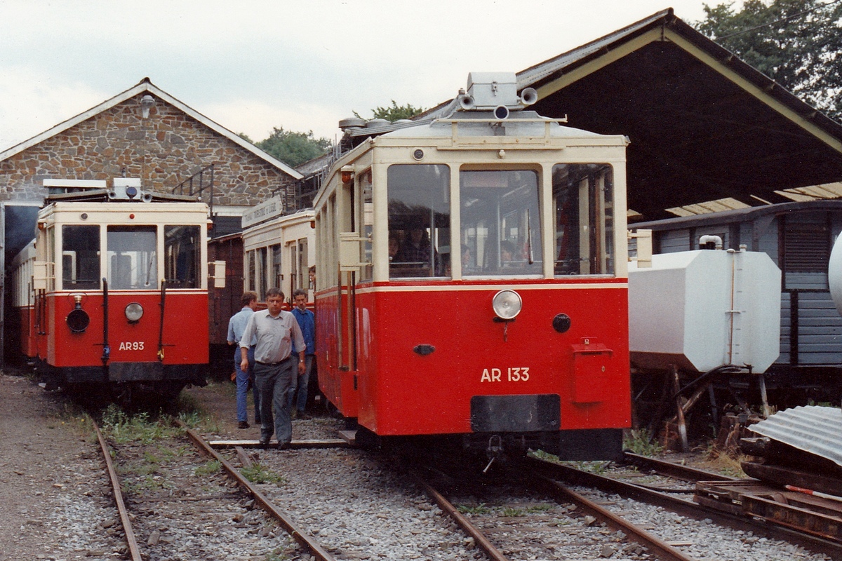 Erezée, SNCV diesel railcar № AR 133; Erezée, SNCV diesel railcar № AR 93