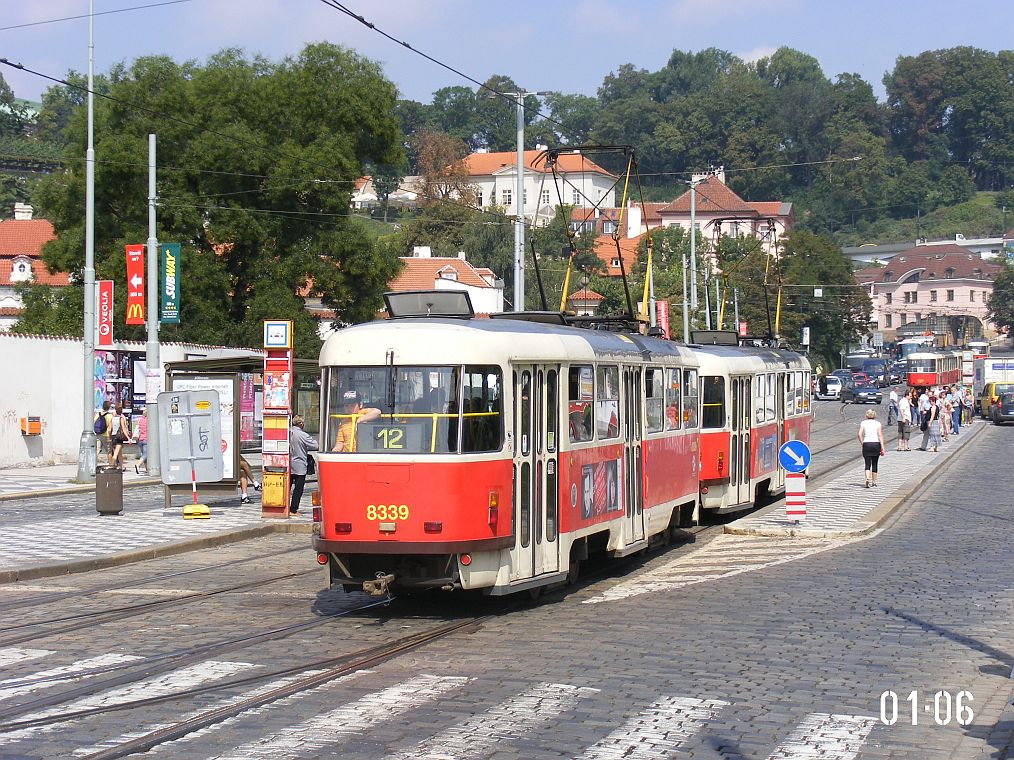 Прага, Tatra T3R.P № 8339