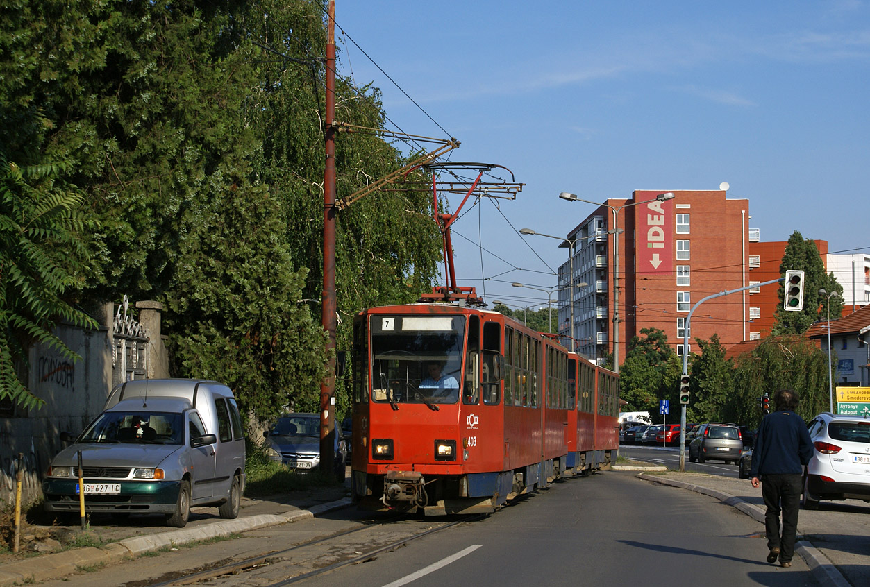 Белград, Tatra KT4M-YUB № 2403