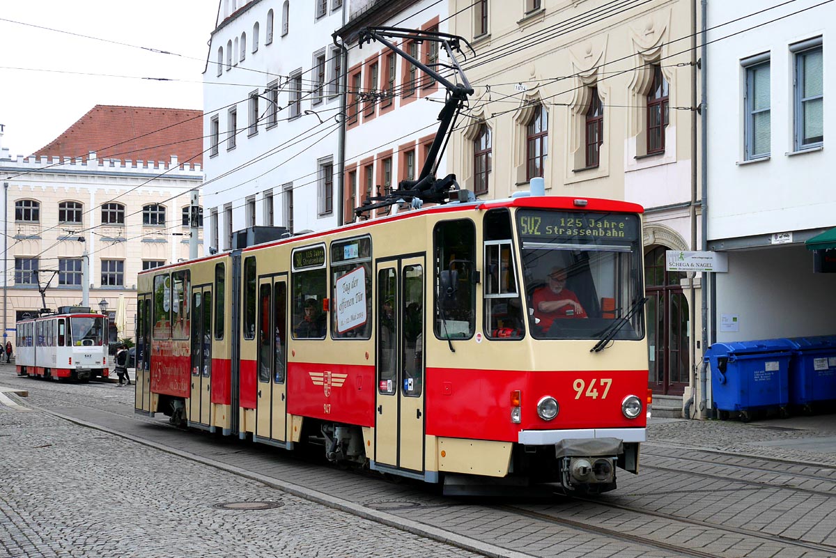 Цвиккау, Tatra KT4DMC № 947; Цвиккау — Юбилей: 125 лет трамваю в Цвиккау (11./12.05.2019)