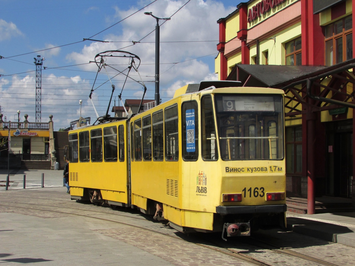 Лвов, Tatra KT4D № 1163
