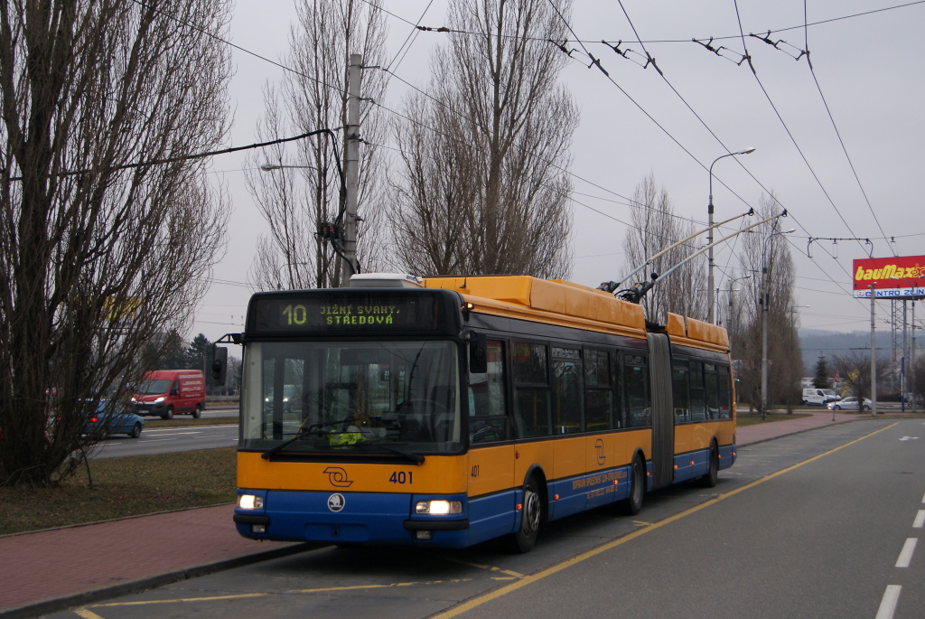 Zlín, Škoda 25Tr Irisbus Citybus č. 401