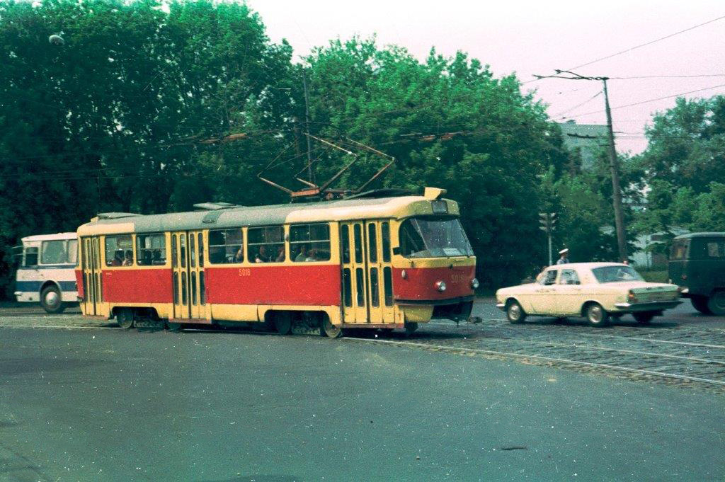 Maskva, Tatra T3SU nr. 5018; Maskva — Historical photos — Tramway and Trolleybus (1946-1991)