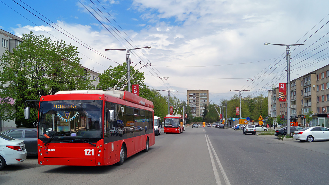 Nalchik, Trolza-5265.00 “Megapolis” № 121; Nalchik — Trolleybus lines