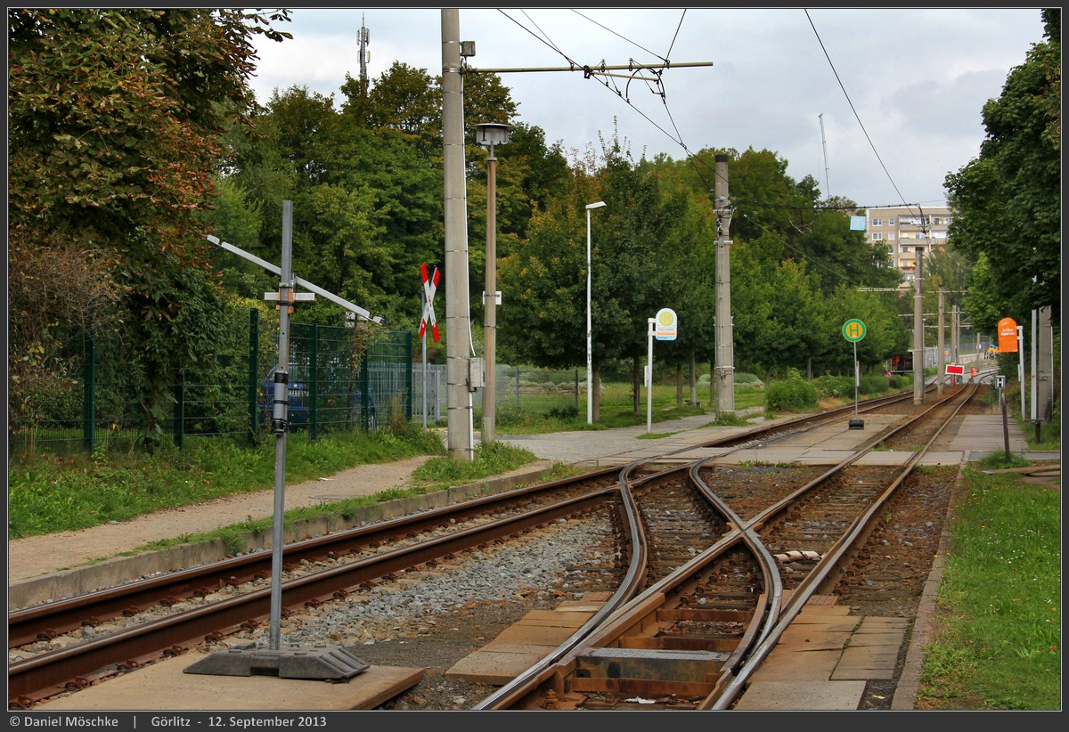 Görlitz — Tram lines and Infrastructure • Straßenbahnstrecken und Infrastruktur