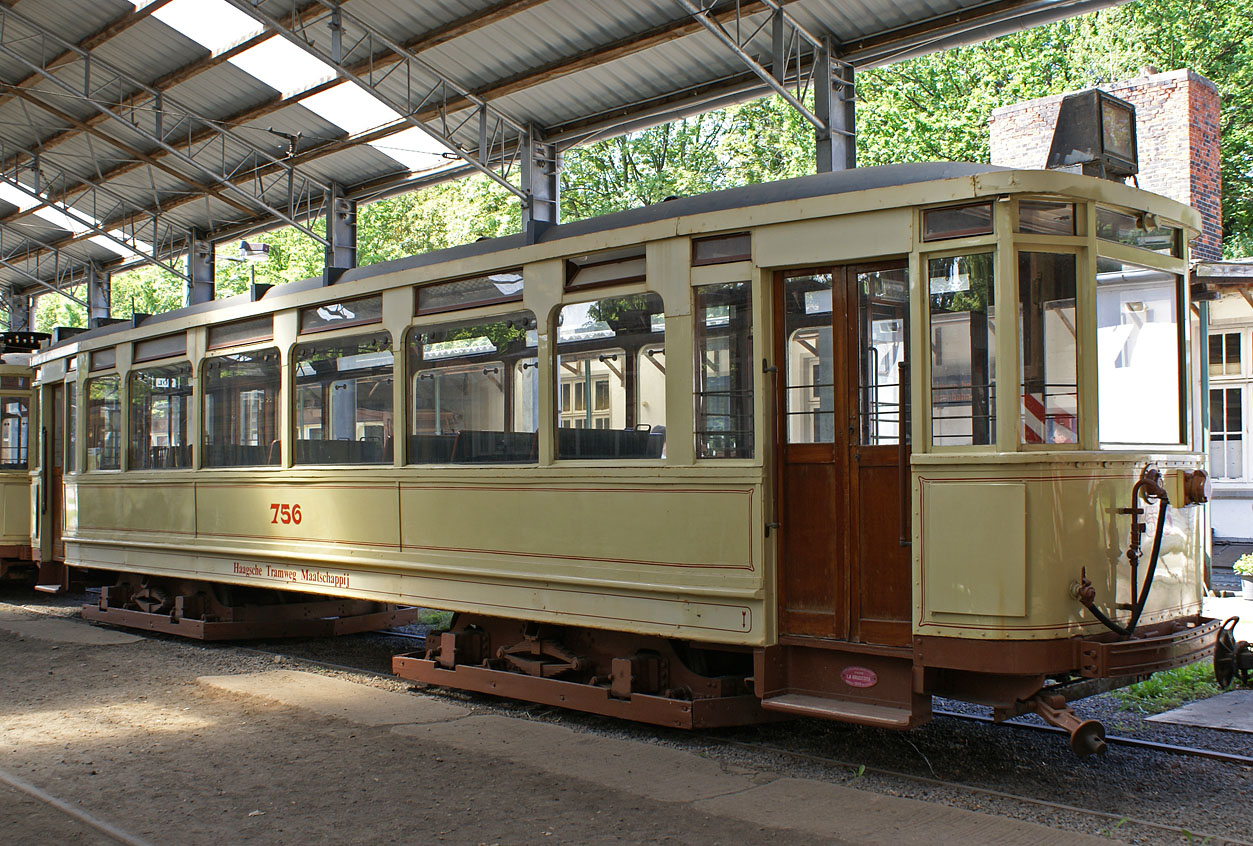 Wehmingen, La Brugeoise 4-axle trailer car № 756