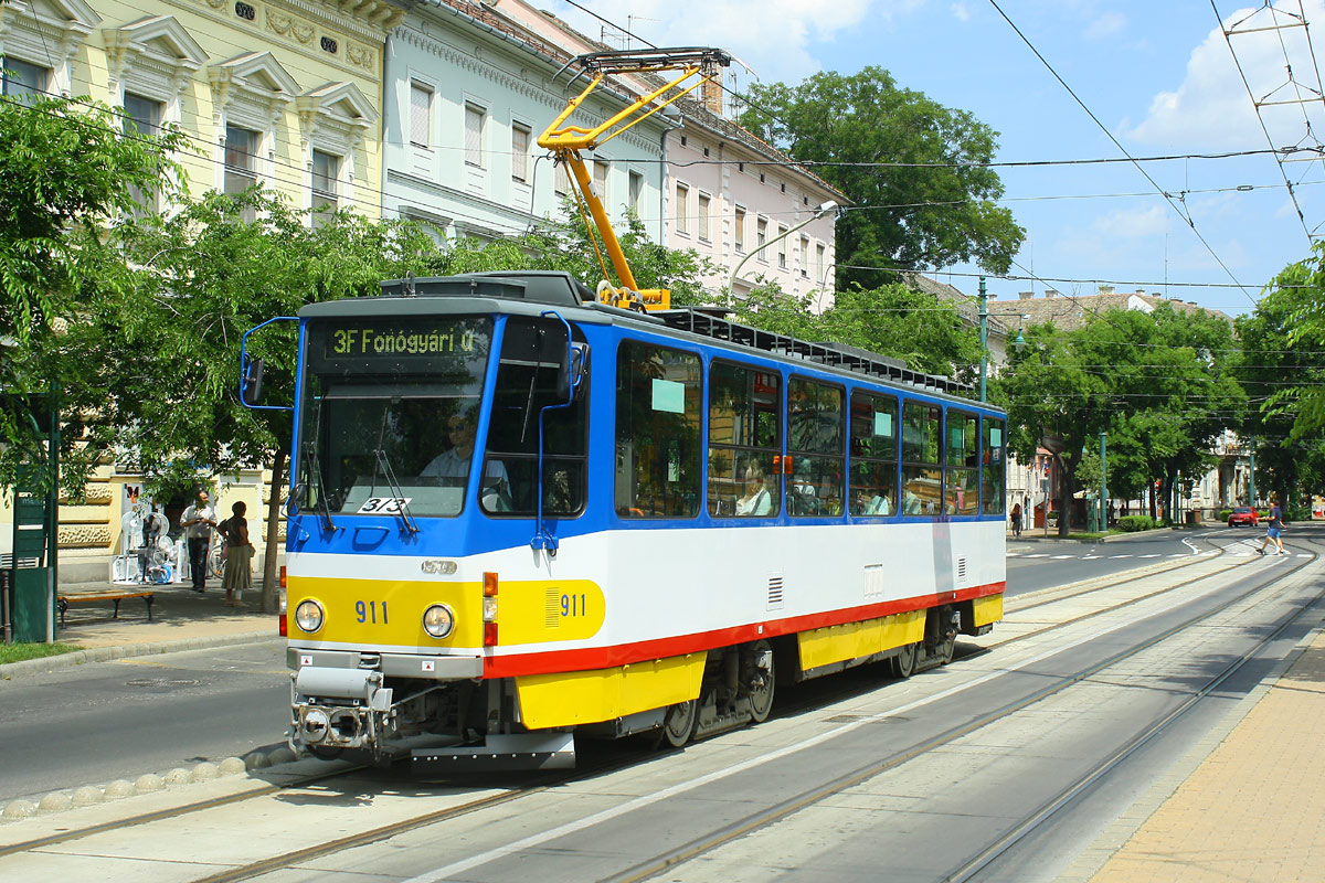 Сегед, Tatra T6A2 № 911
