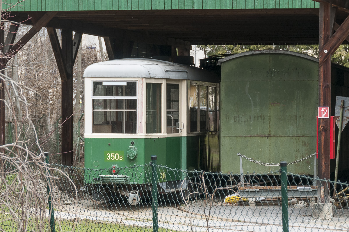 Graz, SGP 2-axle trailer car № 350B