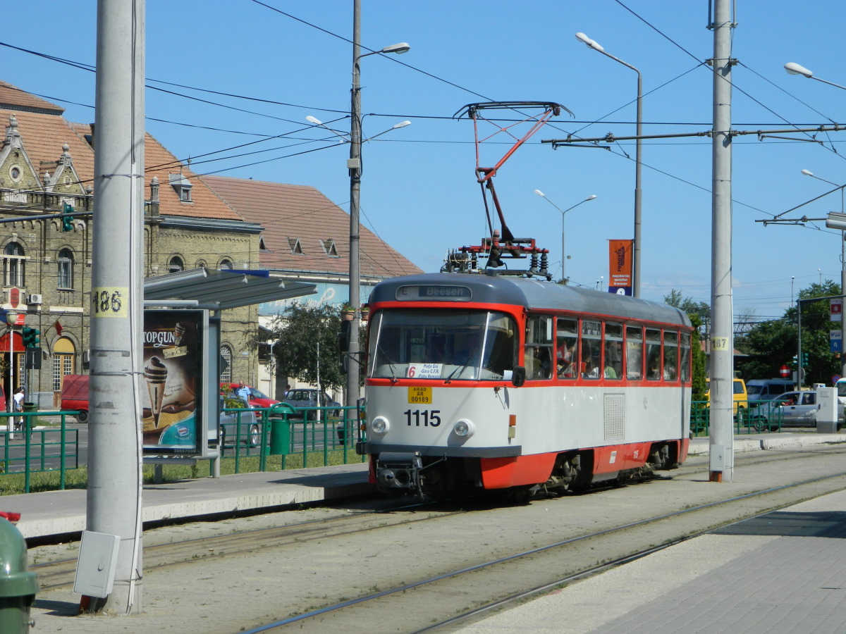Арад, Tatra T4D № 1115