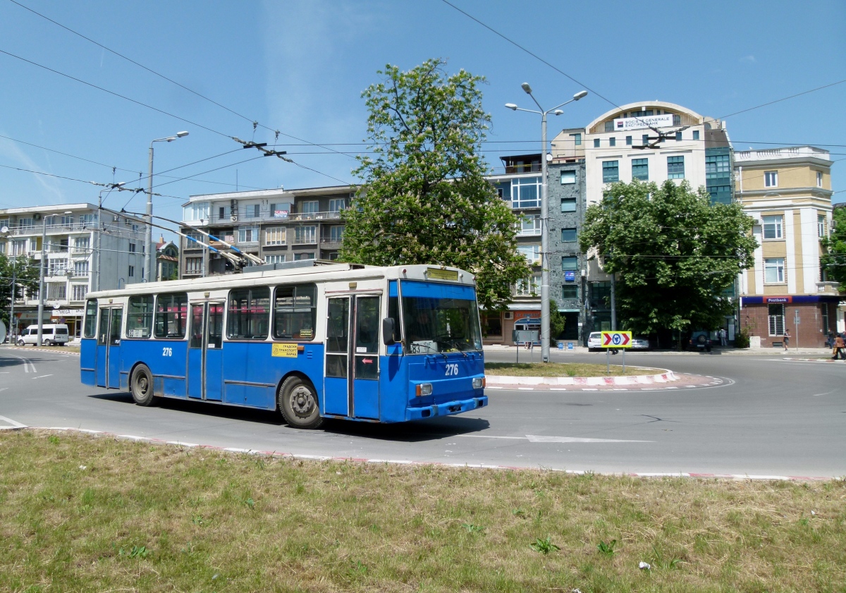 Варна, Škoda 14Tr06 № 276; Варна — Троллейбусные линии и инфраструктура