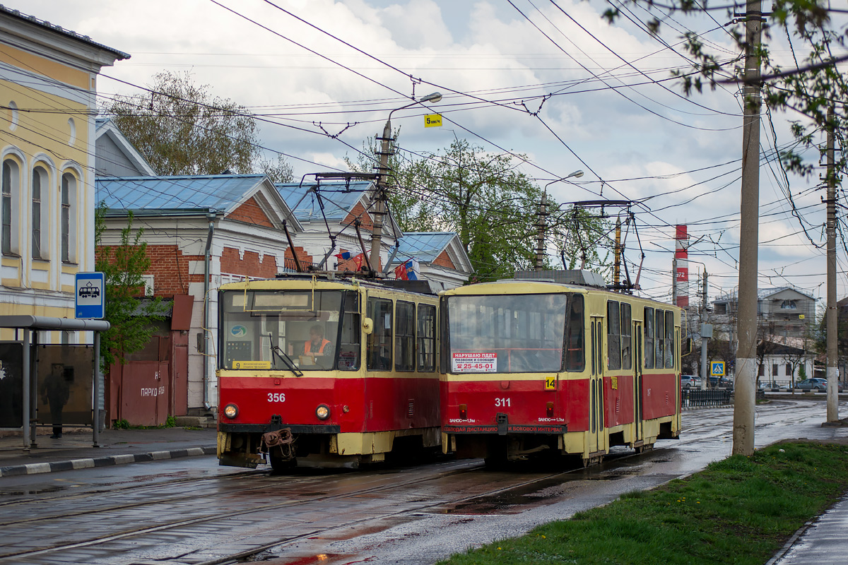 Тула, Tatra T6B5SU № 356; Тула, Tatra T6B5SU № 311