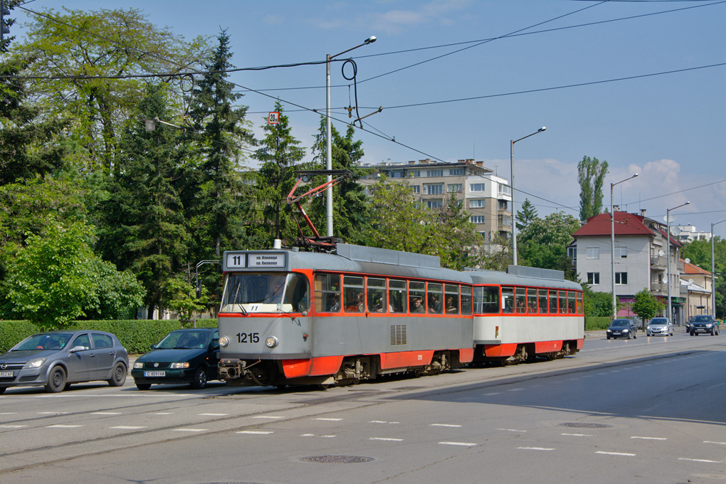 Sofia, Tatra T4DC č. 1215