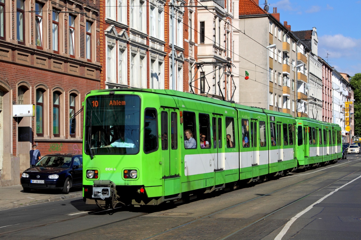 Ганновер, LHB TW6000 № 6104