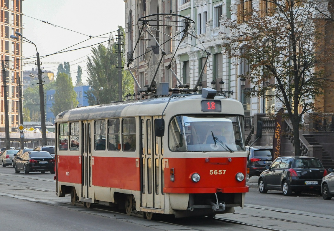 Киев, Tatra T3SUCS № 5657