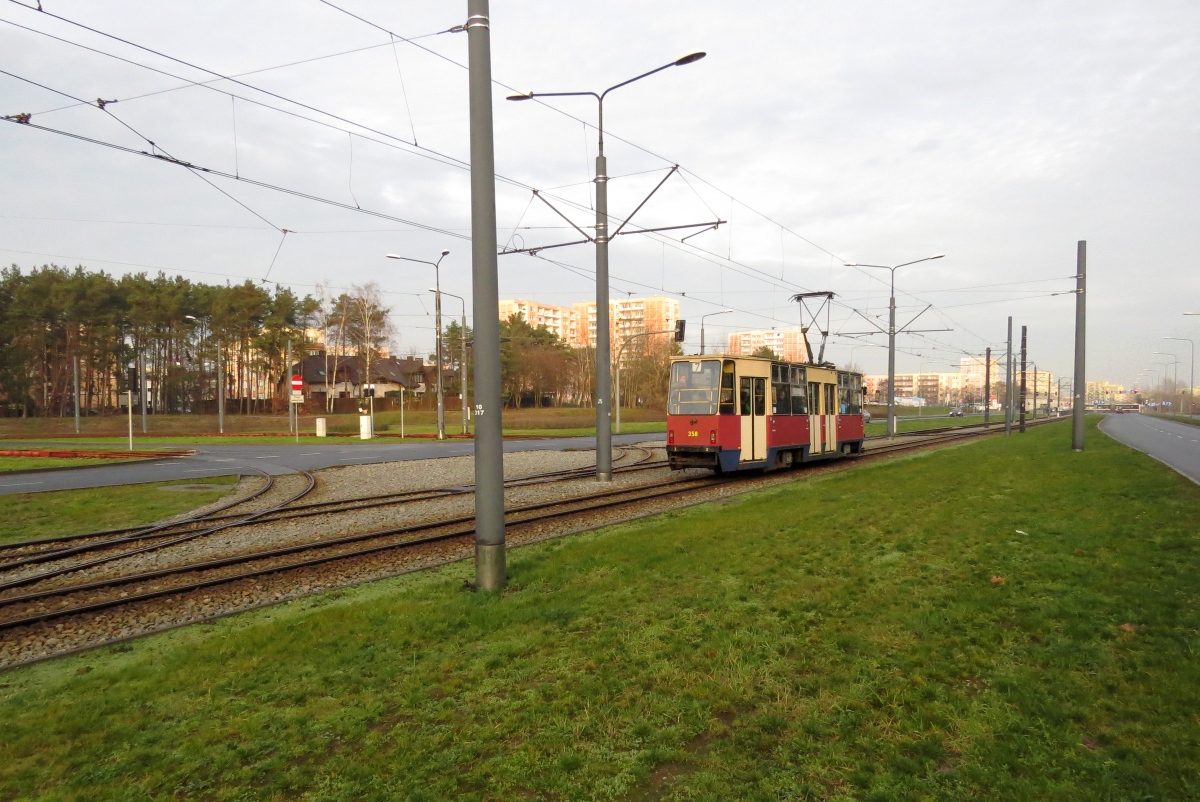 Быдгощ, Konstal 805Na № 358; Быдгощ — Трамвайные линии и инфраструктура