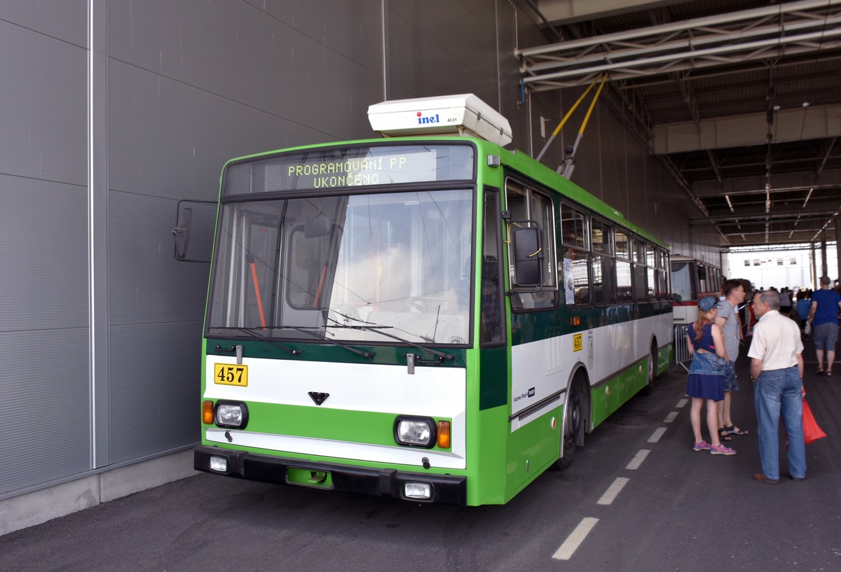 Пльзень, Škoda 14TrM № 457; Пльзень — Празднование 120-летия общественного транспорта в Пльзене