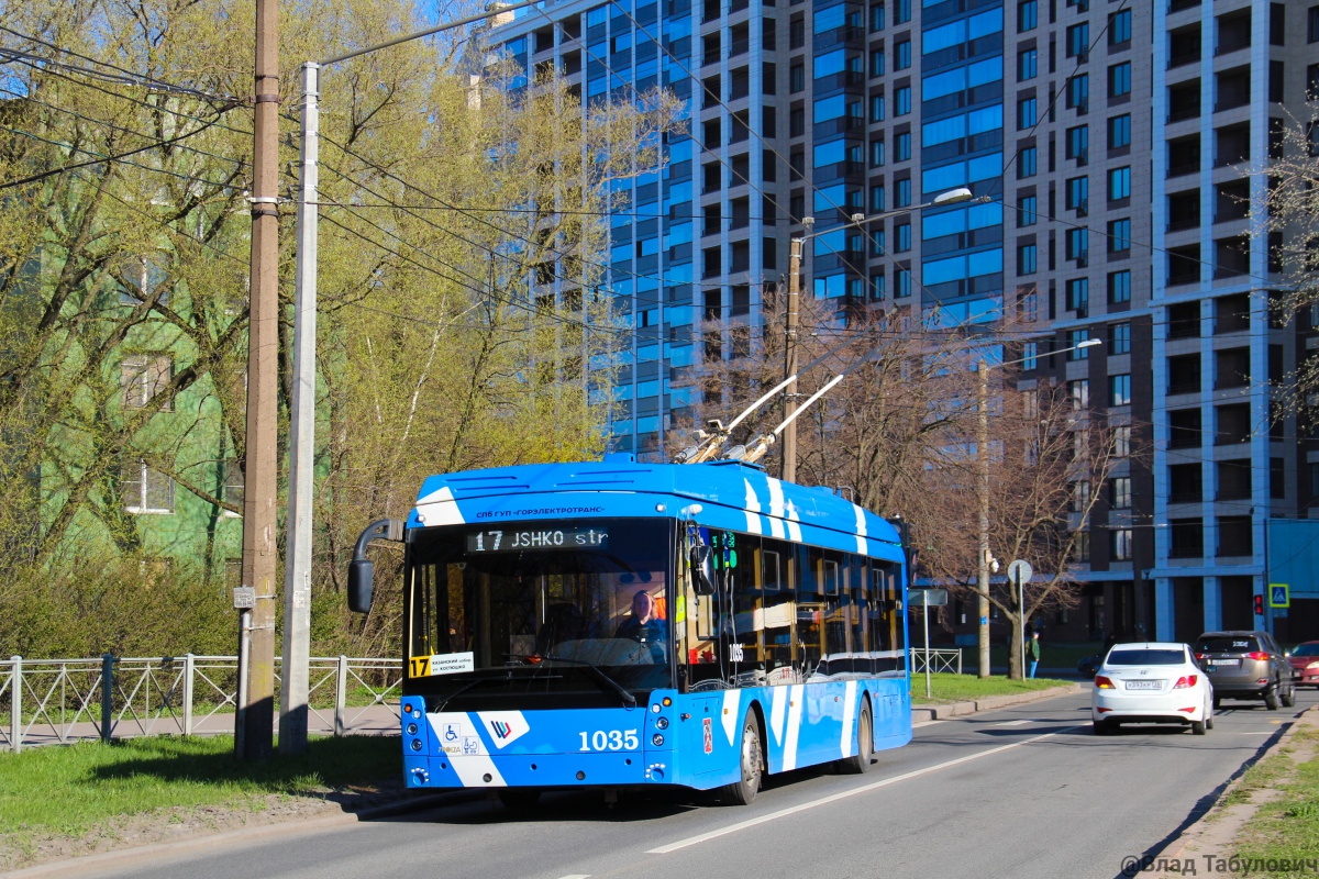 Санкт-Петербург, Тролза-5265.08 «Мегаполис» № 1035